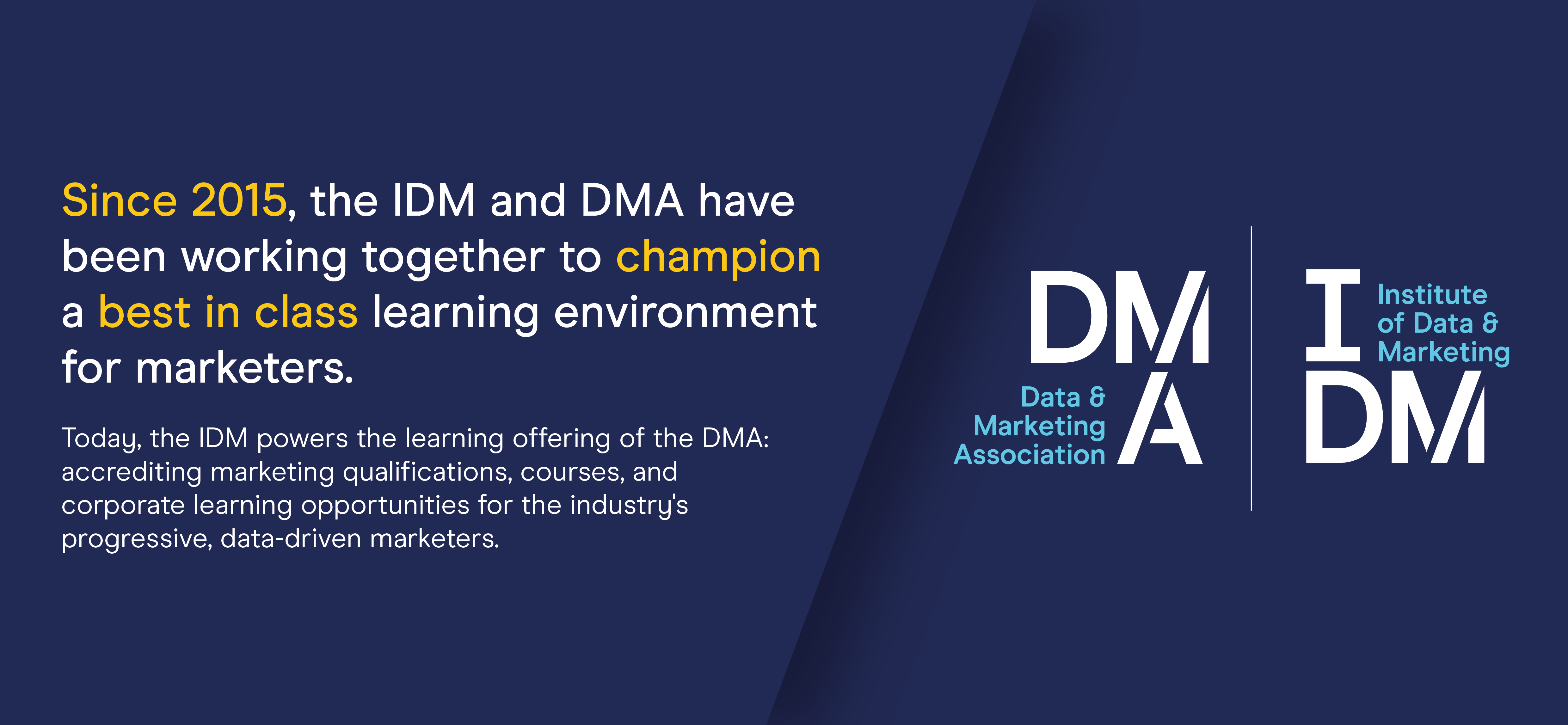 DMA/idm banner